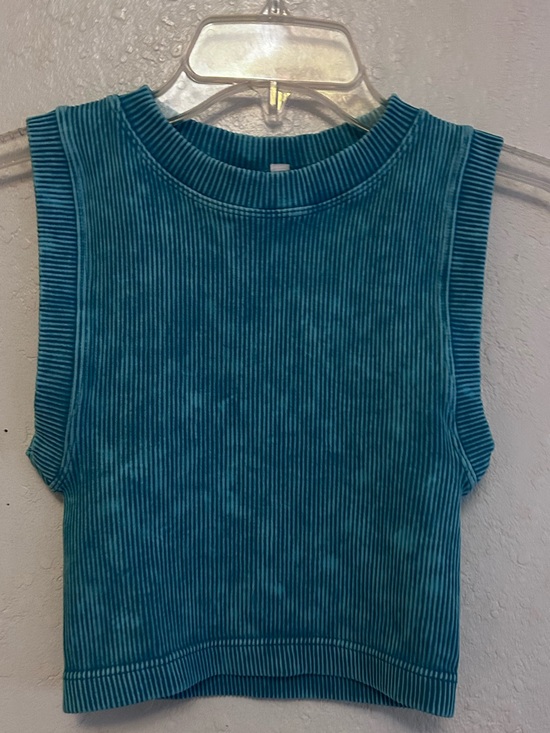 ZENANA Tops - ZENANA Sleeveless Ribbed Tank Top - Teal Blue